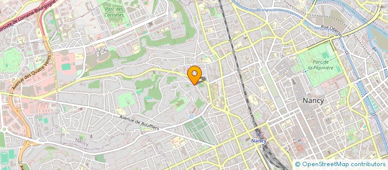 localisation de l'entreprise MADAME JULIE GARAFFI  NANCY