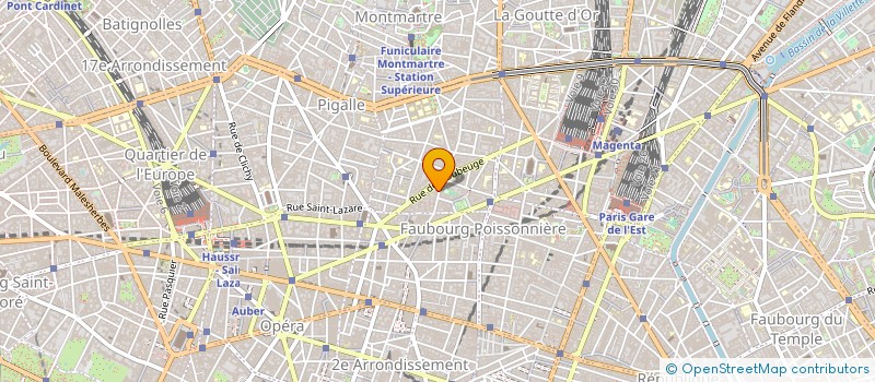 localisation de l'entreprise MADAME JULIE GARCIA  AUBERVILLIERS