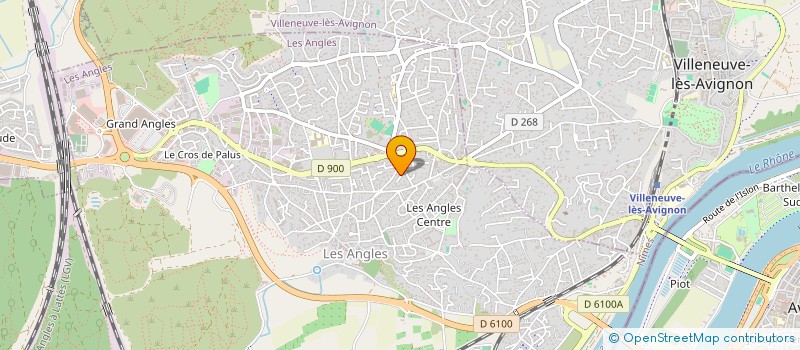 localisation de l'entreprise MADAME JULIE GARCIA à LES ANGLES