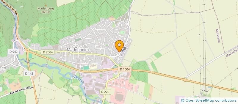 localisation de l'entreprise MADAME JULIE GARDELLIANO  MARLENHEIM