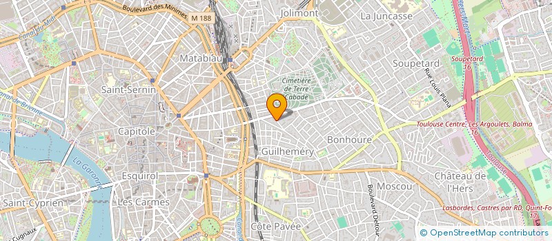 localisation de l'entreprise MADAME JULIE GARDILLOU à TOULOUSE