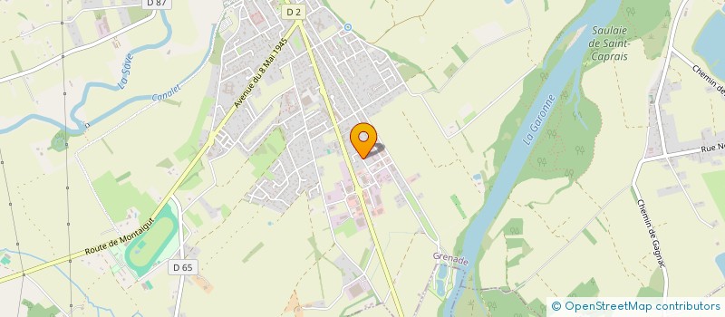 localisation de l'entreprise MADAME JULIE GAREL  GRENADE