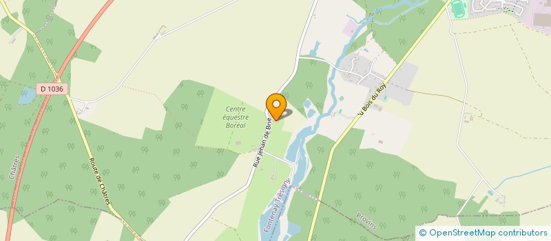 localisation de l'entreprise MADAME JULIE GARNIER  FONTENAY-TRESIGNY