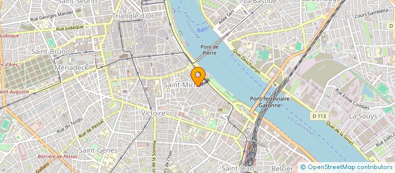 localisation de l'entreprise MADAME JULIE GARNIER  BORDEAUX