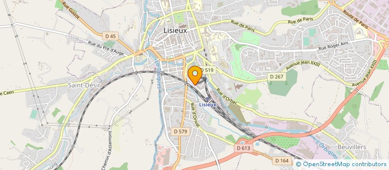 localisation de l'entreprise MADAME JULIE GATINET  GLOS