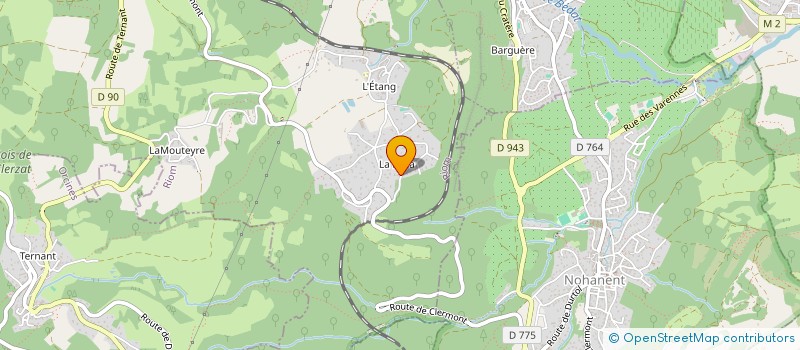 localisation de l'entreprise MADAME JULIE GAUCHER  CHANAT-LA-MOUTEYRE