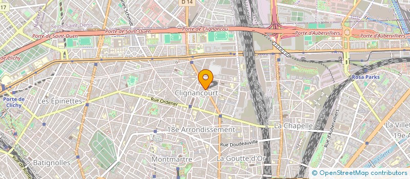 localisation de l'entreprise MADAME JULIE GAUDRAS  PARIS