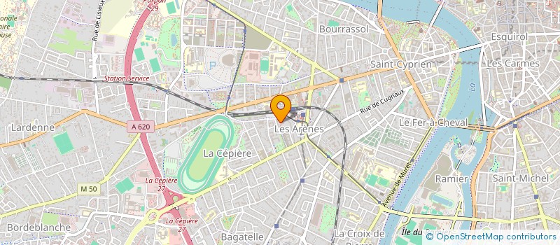 localisation de l'entreprise MADAME JULIE GAUGAIN à TOULOUSE