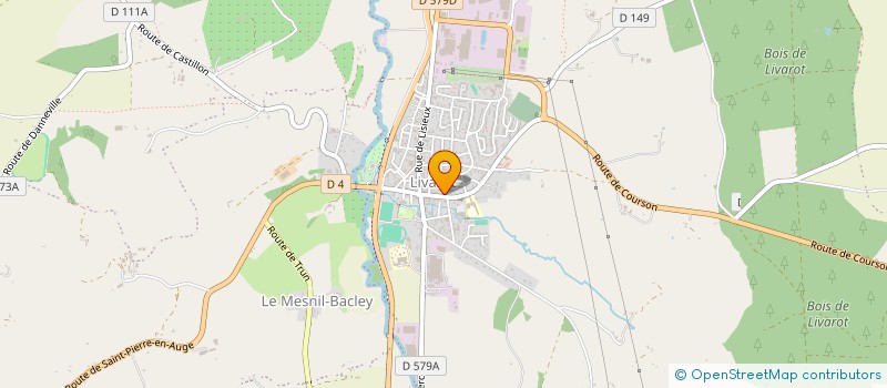 localisation de l'entreprise MADAME JULIE GAUTARD à LIVAROT-PAYS-D'AUGE