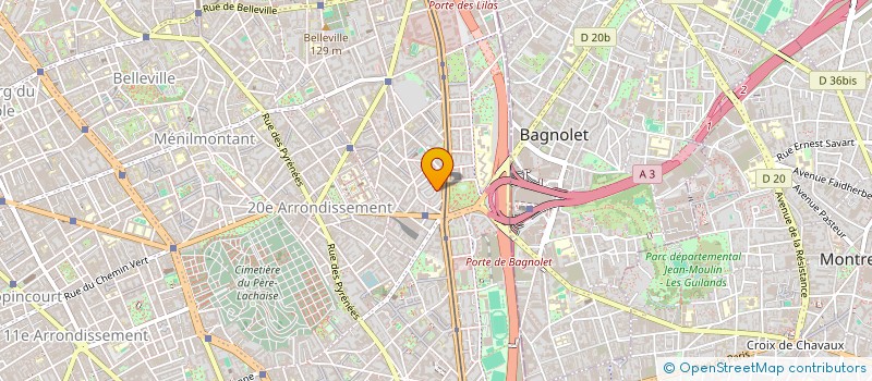 localisation de l'entreprise MADAME JULIE GAYET  PARIS