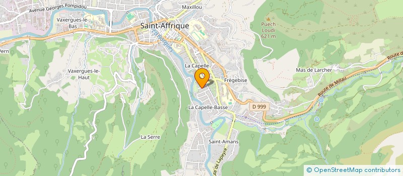 localisation de l'entreprise MADAME JULIE GHIGNONE  SAINT-AFFRIQUE