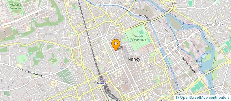 localisation de l'entreprise MADAME JULIE GIACOMETTI  NANCY