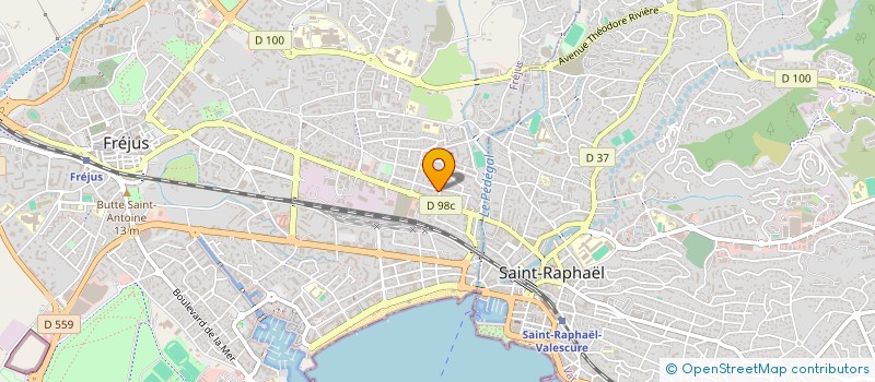 localisation de l'entreprise MADAME JULIE GIANNETTI à FREJUS