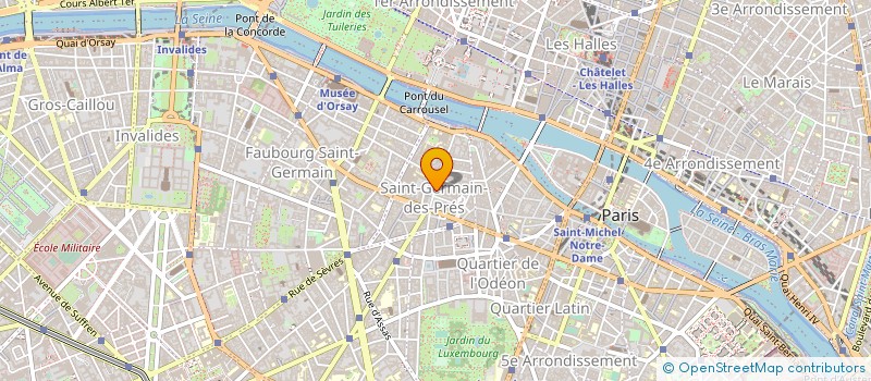 localisation de l'entreprise MADAME JULIE GIBLOT DUCRAY  PARIS