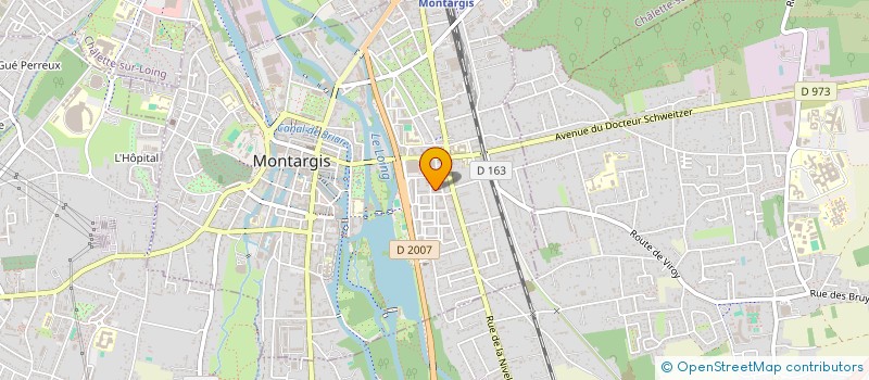 localisation de l'entreprise MADAME JULIE GICQUEL  MONTARGIS