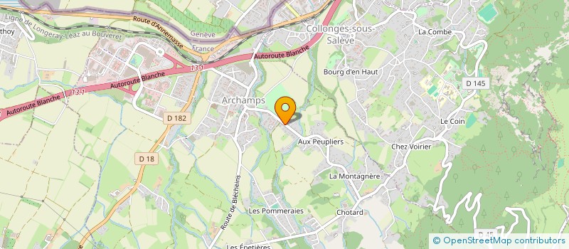 localisation de l'entreprise MADAME JULIE GIELEN  ARCHAMPS