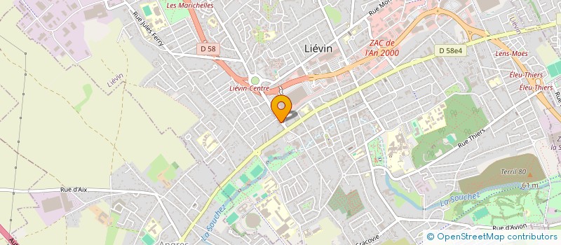 localisation de l'entreprise MADAME JULIE GILLOT  LIEVIN