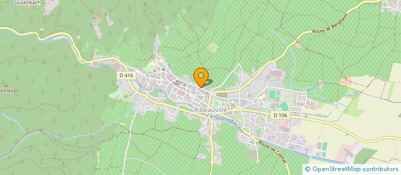 localisation de l'entreprise MADAME JULIE GIORGI  RIBEAUVILLE