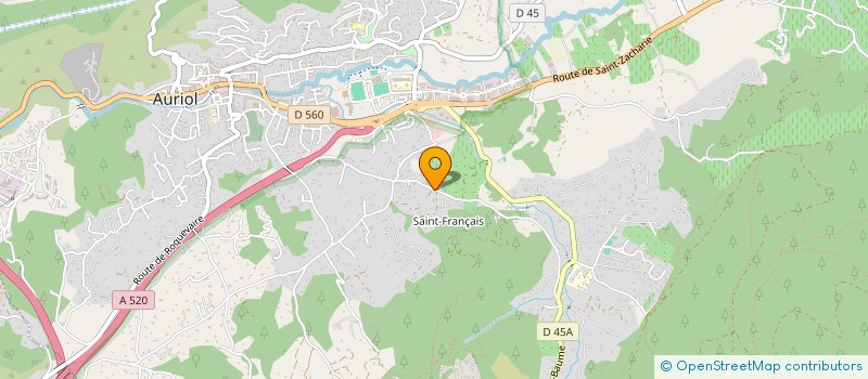 localisation de l'entreprise MADAME JULIE GIORLA  AURIOL