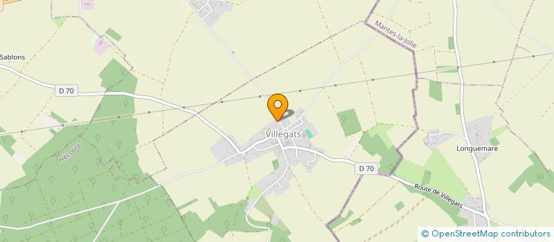 localisation de l'entreprise MADAME JULIE GOBE  PORCHEVILLE