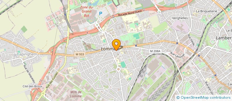 localisation de l'entreprise MADAME JULIE GODEFROY à LILLE