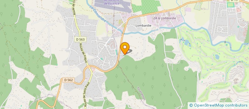 localisation de l'entreprise MADAME JULIE GOEPFERT  TOURRETTES