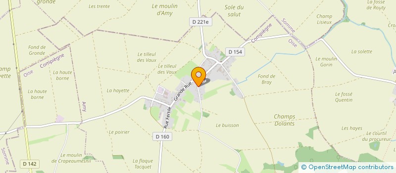 localisation de l'entreprise MADAME JULIE GOUBET  AMY