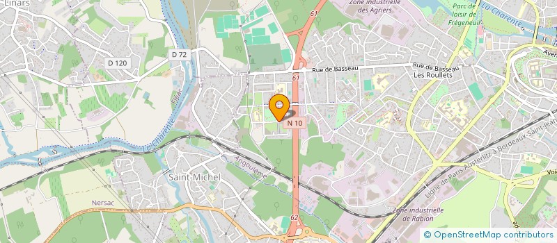 localisation de l'entreprise MADAME JULIE GOUGEON à ANGOULEME