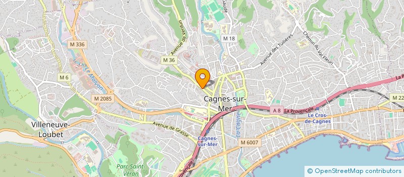 localisation de l'entreprise MADAME JULIE GOUGOLTZ à CAGNES-SUR-MER