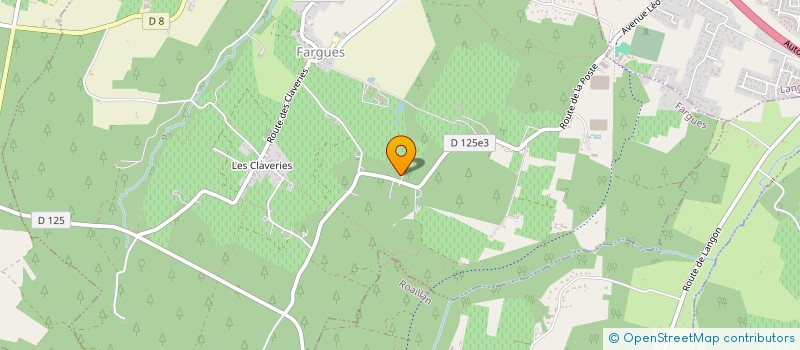 localisation de l'entreprise MADAME JULIE GOUJON  FARGUES