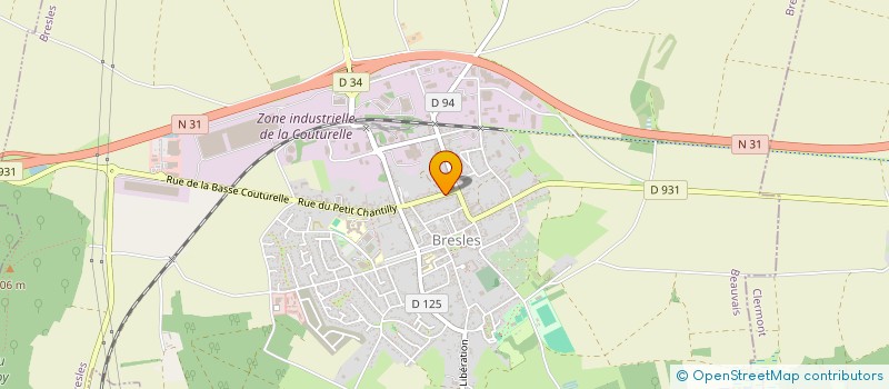 localisation de l'entreprise MADAME JULIE GOURDAIN  BRESLES