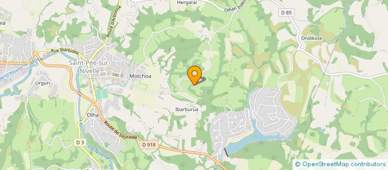 localisation de l'entreprise MADAME JULIE GOUSSOT  SAINT-PEE-SUR-NIVELLE