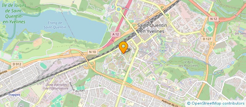 localisation de l'entreprise MADAME JULIE GRANDPERRIN  MONTIGNY-LE-BRETONNEUX