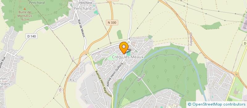 localisation de l'entreprise MADAME JULIE GREFFIER  CREGY-LES-MEAUX