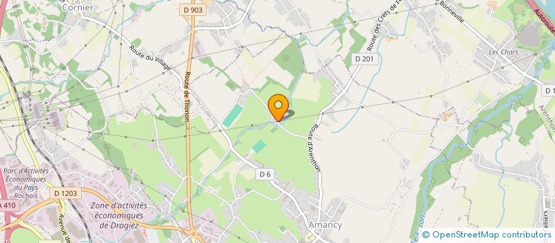 localisation de l'entreprise MADAME JULIE GRILLET  AMANCY