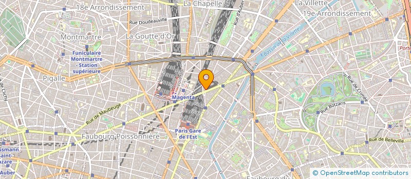 localisation de l'entreprise MADAME JULIE GRONDIN  PARIS