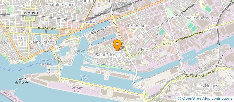 localisation de l'entreprise MADAME JULIE GRUCHY  LE HAVRE