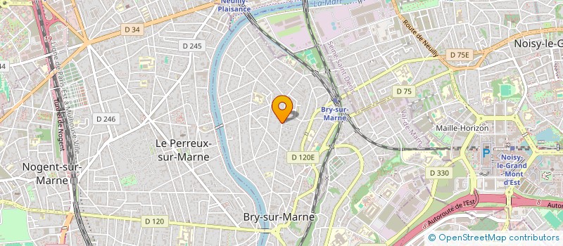 localisation de l'entreprise MADAME JULIE GUENDJIAN à BRY-SUR-MARNE