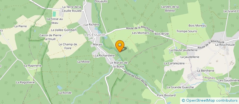 localisation de l'entreprise MADAME JULIE GUERINEAU à LANGEAIS