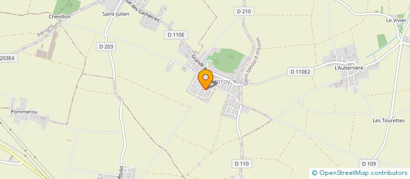 localisation de l'entreprise MADAME JULIE GUERRERO  MONTROY