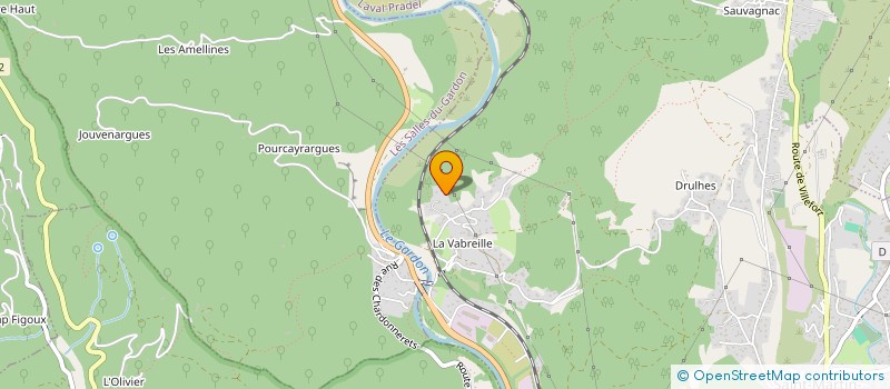 localisation de l'entreprise MADAME JULIE GUIBERT  SAINT-MARTIN-DE-VALGALGUES