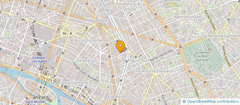 localisation de l'entreprise MADAME JULIE GUILLAUMOT  PARIS