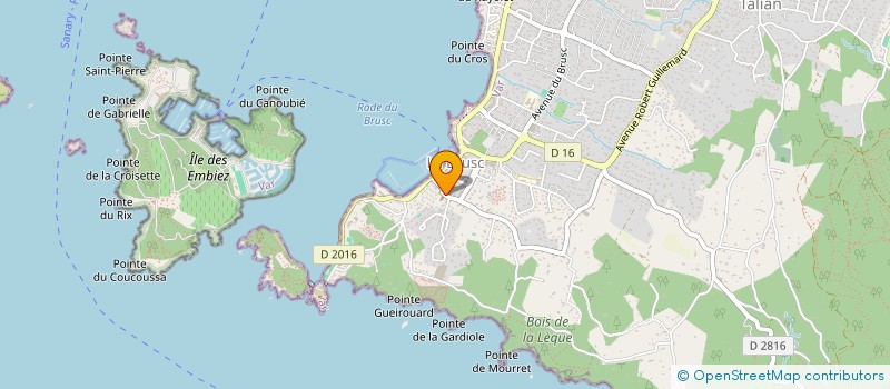 localisation de l'entreprise MADAME JULIE GUILLEMIN à SIX-FOURS-LES-PLAGES