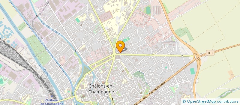 localisation de l'entreprise MADAME JULIE GUILLEMONT  CHALONS-EN-CHAMPAGNE