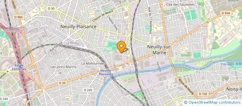 localisation de l'entreprise MADAME JULIE GUILLON à NEUILLY-SUR-MARNE