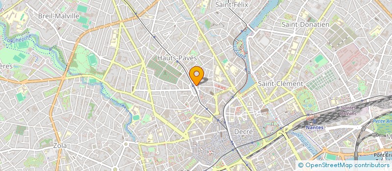 localisation de l'entreprise MADAME JULIE GUILLOT à NANTES