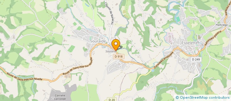 localisation de l'entreprise MADAME JULIE GUIROY  ITXASSOU