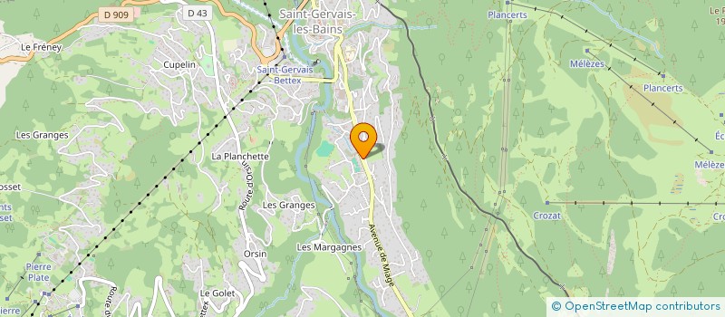 localisation de l'entreprise MADAME JULIE GUITTARD à SAINT-GERVAIS-LES-BAINS