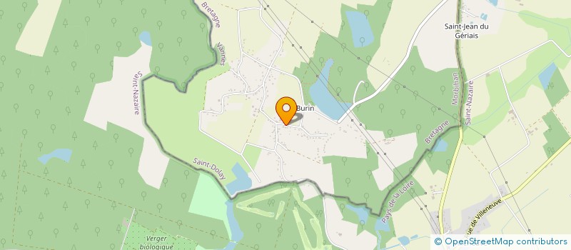 localisation de l'entreprise MADAME JULIE GURIEC  SAINT-DOLAY