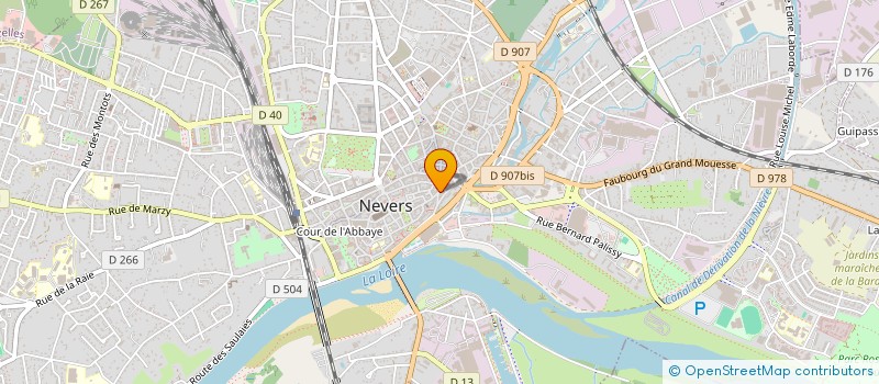 localisation de l'entreprise MADAME JULIE GUYOT à NEVERS